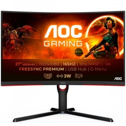 Монитор AOC 27 Gaming C27G3U VA 1920x1080 250cd/m2 16:9