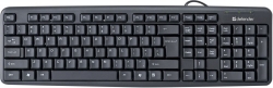 Клавиатура Defender Element HB-520 черный USB slim