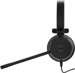 Наушники с микрофоном Jabra Evolve 20 MS Stereo черный 1.2м накладные USB оголовье (4999-823-109)