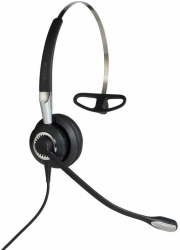 Наушники с микрофоном Jabra Biz 2400 II QD Mono NC черный накладные оголовье (2406-820-204)