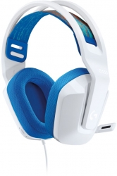 Наушники с микрофоном Logitech G335 белый накладные оголовье (981-001018)