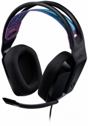 Наушники с микрофоном Logitech G335 черный накладные оголовье (981-000978)