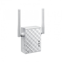 Повторитель беспроводного сигнала Asus RP-N12 N300 Wi-Fi белый