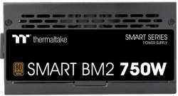Блок питания Thermaltake ATX 750W Smart BM2 80+ bronze 24+4+4pin APFC 120mm fan 6xSATA Cab Manag RTL