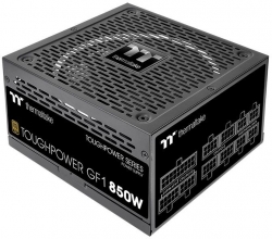 Блок питания Thermaltake ATX 850W Toughpower GF1 80+ gold 24+4+4pin APFC 140mm fan color LED 12xSATA Cab Manag RTL