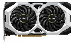 Видеокарта MSI PCI-E RTX 2060 VENTUS 12G OC NVIDIA GeForce RTX 2060 12288Mb 192 GDDR6 1680/14000 HDMIx1 DPx3 HDCP Ret