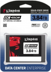 Накопитель SSD Kingston 3.84Tb SEDC450R/3840G DC450R 2.5 0.4 DWPD