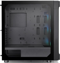 Корпус Thermaltake Versa T27 TG ARGB черный без БП ATX 5x120mm 4x140mm 2x200mm 2xUSB2.0 1xUSB3.0 audio bott PSU