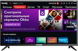 Телевизор LED Telefunken TF-LED32S65T2S черный