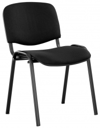 Стул Nowy Styl ISO BLACK черный сиденье черный на ножках металл черный