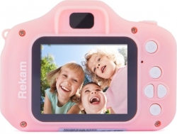 Фотоаппарат Rekam iLook K330i розовый 20Mpix 2 720p SDXC CMOS/Li-Ion