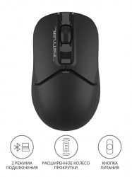 Мышь A4Tech Fstyler FB12 черный беспроводная