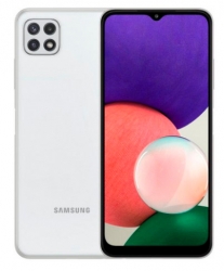 Смартфон Samsung SM-A226B Galaxy A22s 64Gb 4Gb белый моноблок 3G 4G 6.6 1080x2400 Android 11 48Mpix 802.11 a/b/g/n/ac NFC GPS GSM900/1800 GSM1900 Tou