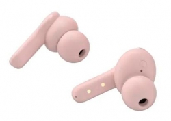 Гарнитура вкладыши QCY T13 розовый беспроводные bluetooth в ушной раковине