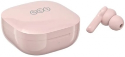 Гарнитура вкладыши QCY T13 розовый беспроводные bluetooth в ушной раковине