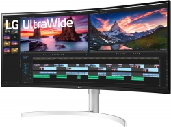 Монитор LG UltraWide 38WN95C-W белый
