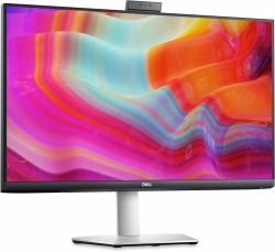 Монитор Dell 27 S2722DZ черный IPS LED 16:9 HDMI M/M Cam матовая HAS Pivot 350cd 178гр/178гр 2560x1440 DisplayPort Ultra HD 2K (1440p) USB 5.6кг