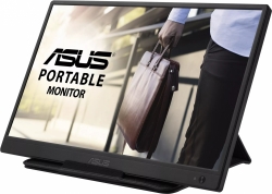 Монитор Asus 15.6 Portable MB165B черный TN LED 10ms 16:9 M/M матовая 500:1 220cd 90гр/65гр 1366x768 USB Touch