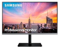Монитор Samsung 27 S27R650FDI черный IPS LED 16:9 HDMI полуматовая HAS Pivot 1000:1 250cd 178гр/178гр 1920x1080 D-Sub DisplayPort FHD USB 6.4кг