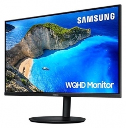 Монитор Samsung 27 F27T700QQI черный IPS LED 16:9 HDMI матовая HAS Pivot 300cd 178гр/178гр 2560x1440 DisplayPort Ultra HD 2K (1440p) 5.7кг