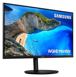 Монитор Samsung 27 F27T700QQI черный IPS LED 16:9 HDMI матовая HAS Pivot 300cd 178гр/178гр 2560x1440 DisplayPort Ultra HD 2K (1440p) 5.7кг