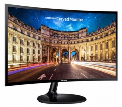 Монитор Samsung 23.5 C24F390FHI черный VA LED 4ms 16:9 HDMI матовая 250cd 178гр/178гр 1920x1080 D-Sub FHD 3.3кг