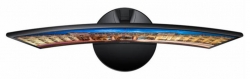 Монитор Samsung 23.5 C24F390FHI черный VA LED 4ms 16:9 HDMI матовая 250cd 178гр/178гр 1920x1080 D-Sub FHD 3.3кг