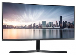 Монитор Samsung 34 LC34H890WGIXCI черный VA LED 21:9 HDMI матовая HAS Pivot 2400:1 300cd 178гр/178гр 3440x1440 DisplayPort UWQHD USB 7.9кг