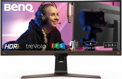 Монитор Benq 37.5 EW3880R черный IPS LED 21:9 HDMI M/M матовая HAS Pivot 300cd 178гр/178гр 3840x1600 DisplayPort UWQHD USB 13кг