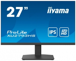 Монитор Iiyama 27 ProLite XU2793HS-B4 черный IPS LED 4ms 16:9 HDMI M/M матовая 1000:1 300cd 178гр/178гр 1920x1080 D-Sub DisplayPort FHD 4.6кг