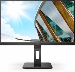 Монитор AOC 27 Professional Q27P2CA черный IPS LED 4ms 16:9 DVI HDMI M/M матовая HAS Pivot 1000:1 300cd 178гр/178гр 2560x1440 D-Sub DisplayPort FHD U