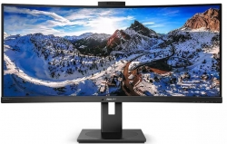 Монитор Philips 34 346P1CRH черный VA LED 21:9 HDMI M/M матовая HAS Pivot 500cd 178гр/178гр 3440x1440 DisplayPort Ultra HD 2K (1440p) USB 11.65кг