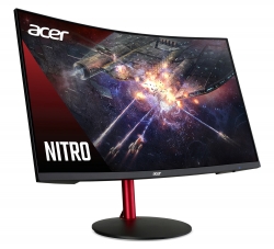 Монитор Acer 31.5 Nitro XZ322QUPbmiiphx черный VA LED 16:9 HDMI M/M матовая HAS Pivot 3000:1 400cd 178гр/178гр 2560x1440 DisplayPort Ultra HD 2K (144