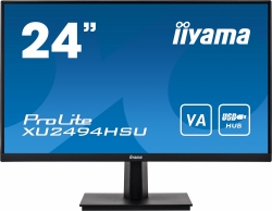 Монитор Iiyama 23.8 ProLite XU2494HSU-B1 черный VA LED 16:9 HDMI M/M матовая 250cd 178гр/178гр 1920x1080 D-Sub DisplayPort FHD USB 3.3кг
