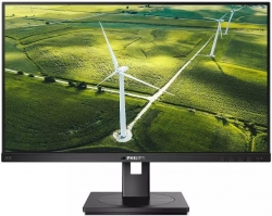 Монитор Philips 23.8 242B1G черный IPS LED 16:9 DVI HDMI M/M HAS Pivot 250cd 178гр/178гр 1920x1080 D-Sub DisplayPort FHD USB 4.92кг