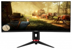 Монитор Digma 34 Gaming DM-MONG3410 3440x1440 165Hz G-Sync 300cd/m2 21:9