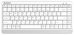 Клавиатура A4Tech Fstyler FBK11 белый/серый BT/Radio slim