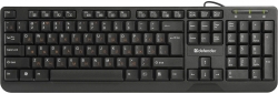 Клавиатура Defender OfficeMate HM-710 черный USB