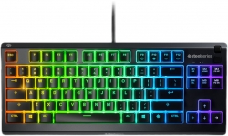 Клавиатура Steelseries Apex 3 TKL RU черный USB for gamer LED