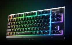 Клавиатура Steelseries Apex 3 TKL RU черный USB for gamer LED