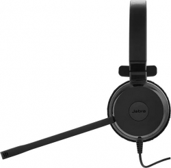 Наушники с микрофоном Jabra Evolve 20 MS Mono черный 1.2м накладные оголовье (4993-823-109)