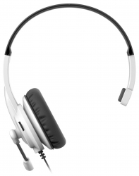Наушники с микрофоном A4Tech HU-11 черный/белый