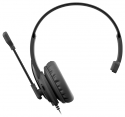 Наушники с микрофоном A4Tech HU-11 черный