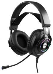 Наушники с микрофоном Оклик GMNG HS-L570G черный 2.1м мониторные оголовье (1533556)