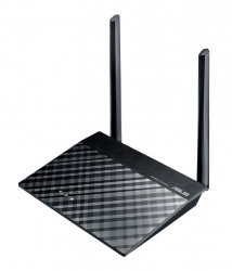 Роутер беспроводной Asus RT-N300 N300 10/100BASE-TX черный