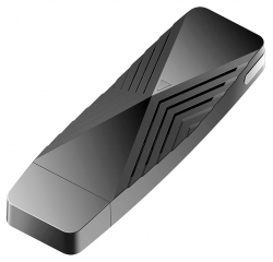 Сетевой адаптер WiFi D-Link DWA-X1850 DWA-X1850/A1A AX1800 USB 3.0 (ант.внутр.) 2ант.