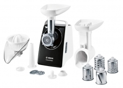Мясорубка Bosch MFW3850B белый/черный