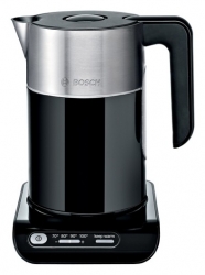 Чайник электрический Bosch TWK8613 черный/серебристый
