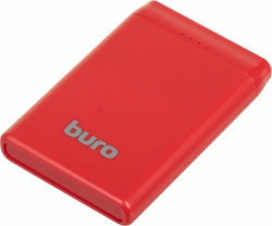 Мобильный аккумулятор Buro BP05B10PRD красный