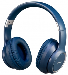 Гарнитура накладные Hyundai H-HP100BL синий bluetooth
